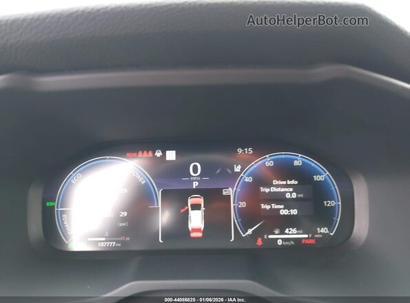 JTME6RFV9PJ035958 2023 TOYOTA RAV4 HYBRID White Հետևի նստատեղերի տեսք
