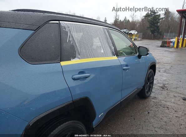 JTME6RFVXND529337 2022 TOYOTA RAV4 HYBRID Blue წინა ხედი