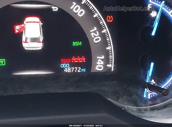 JTME6RFVXND529337 2022 TOYOTA RAV4 HYBRID Blue ხელსაწყოთა პანელის ხედი