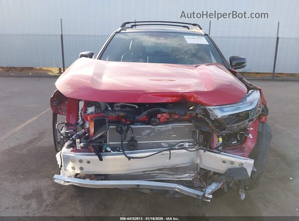 JTMEB3FV3SD278777 2025 TOYOTA RAV4 PLUG-IN HYBRID Red Вид задньої частини салону