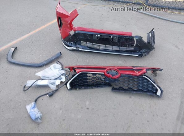 JTMEB3FV3SD278777 2025 TOYOTA RAV4 PLUG-IN HYBRID Red Вид щитка приладів