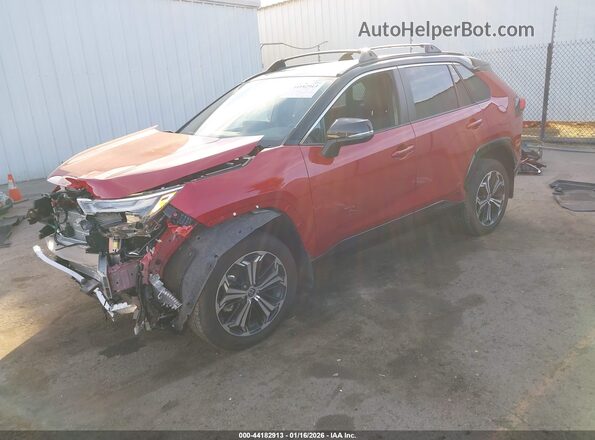 JTMEB3FV3SD278777 2025 TOYOTA RAV4 PLUG-IN HYBRID Red Передня ліва чверть