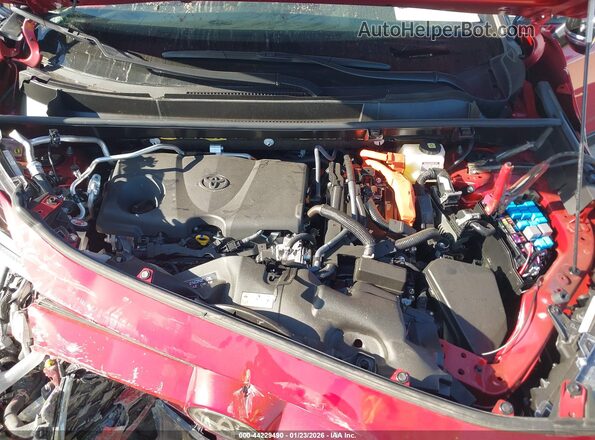 JTMEB3FV7SD264123 2025 TOYOTA RAV4 PLUG-IN HYBRID Красный Вид сзади