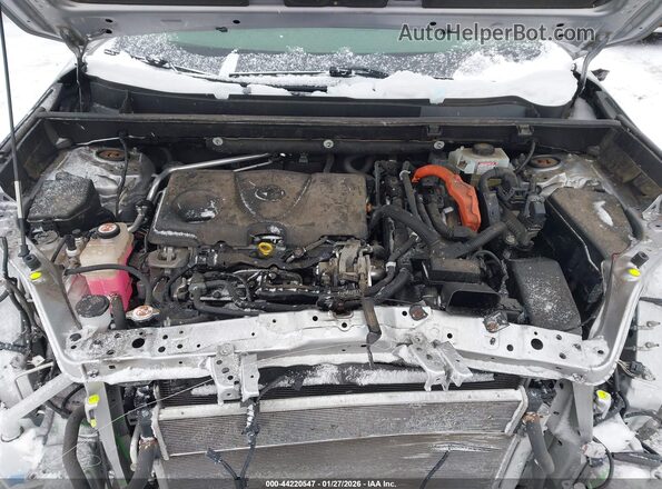 JTMEWRFV0KJ026946 2019 TOYOTA RAV4 HYBRID Серебряный Вид сзади