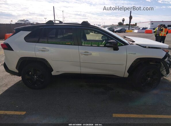 JTMEWRFV6KD522882 2019 TOYOTA RAV4 HYBRID Белый Вид щитка приборов