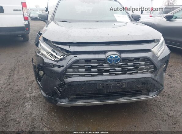 JTMEWRFV9KJ016108 2019 TOYOTA RAV4 HYBRID Gray Front view
