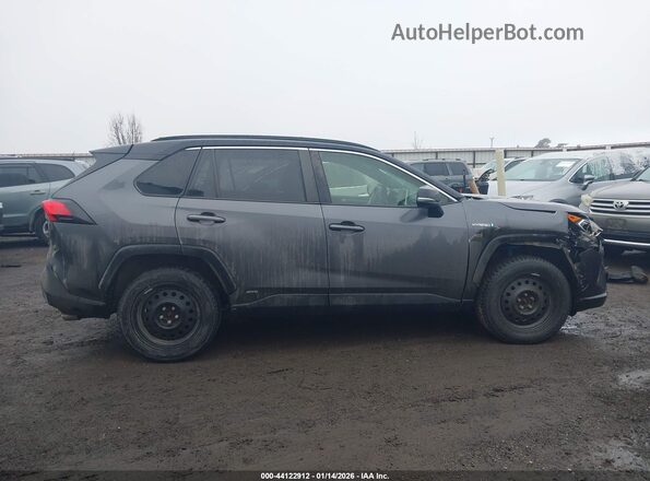JTMEWRFV9KJ016108 2019 TOYOTA RAV4 HYBRID Gray Rear interior view