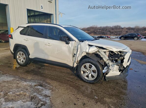 JTMH1RFV3KJ004953 2019 TOYOTA LE White Delantero derecho