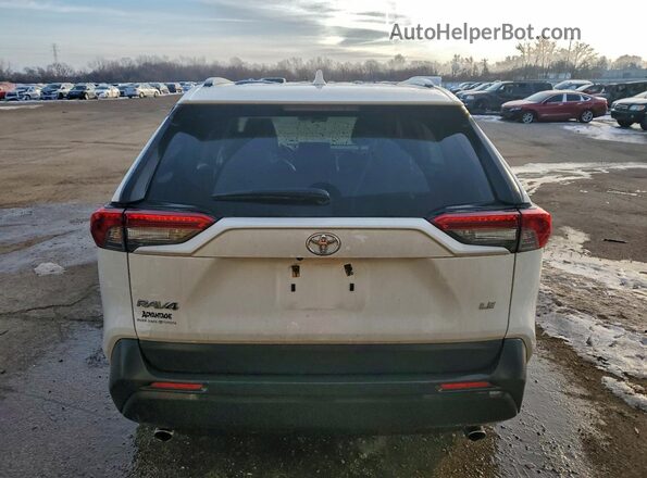JTMH1RFV3KJ004953 2019 TOYOTA LE White Vista trasera