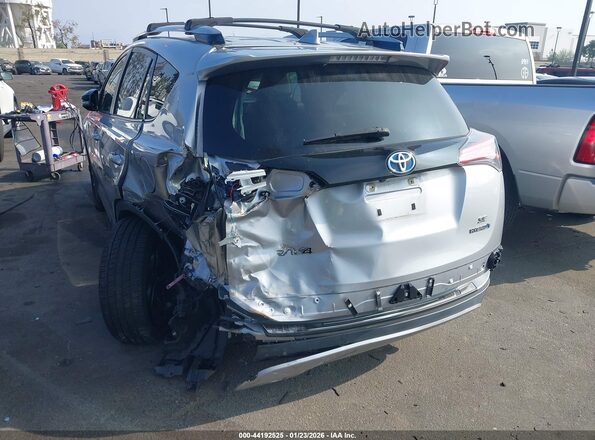 JTMJJREV5JD182041 2018 TOYOTA RAV4 HYBRID Серебряный Вид щитка приборов