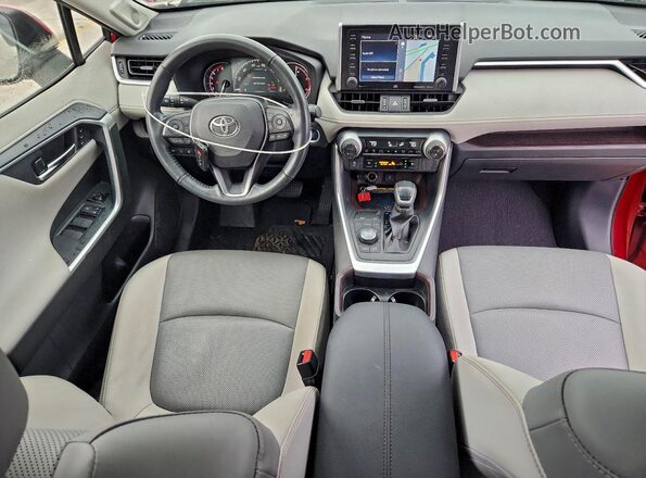 JTMN1RFV0LD531044 2020 TOYOTA LIMITED Burgundy Widok deski rozdzielczej