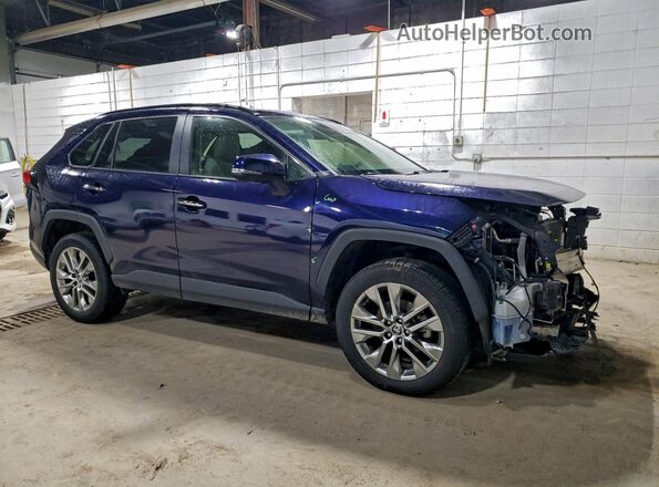 JTMN1RFV1LD529190 2020 TOYOTA LIMITED Blue Передня права чверть