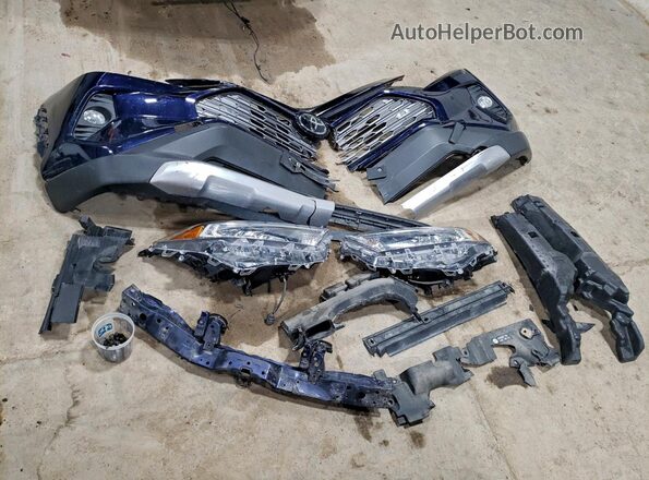 JTMN1RFV1LD529190 2020 TOYOTA LIMITED Blue Вид наклейки з VIN-кодом