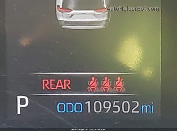 JTMP1RFV4KD508096 2019 TOYOTA LE Серый 
