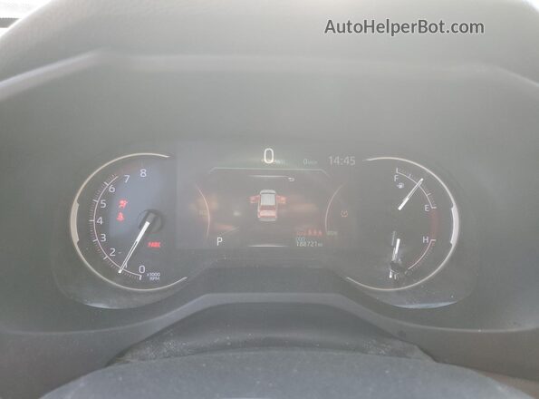 JTMY1RFV2LD518843 2020 TOYOTA LIMITED Черный Вид щитка приборов