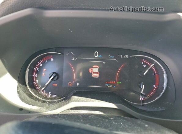 JTMY1RFV7LD519325 2020 TOYOTA LIMITED Silver Instrument cluster view