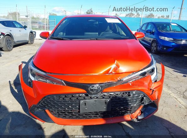 JTND4MBE8P3208802 2023 TOYOTA LL Оранжевый Вид щитка приборов
