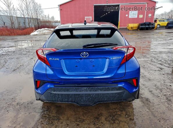 JTNKHMBX0M1114501 2021 TOYOTA LE Blue Widok z tyłu