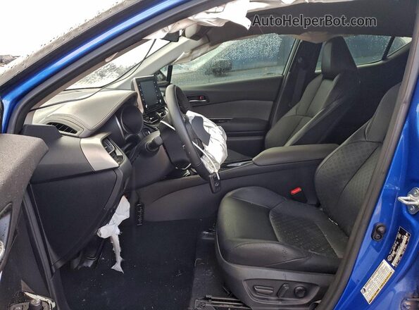 JTNKHMBX0M1114501 2021 TOYOTA LE Blue Widok wnętrza z przodu