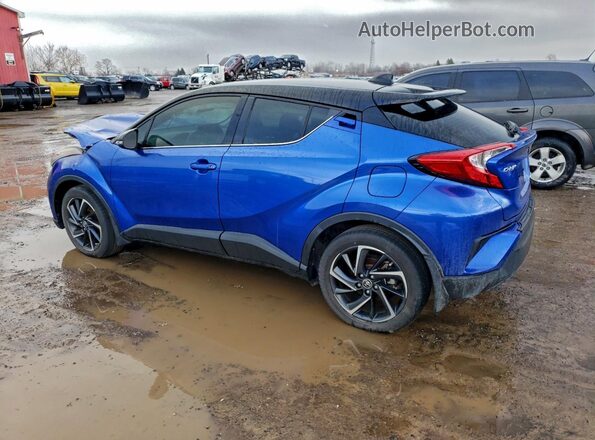 JTNKHMBX0M1114501 2021 TOYOTA LE Blue Tył lewy