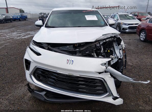 KL4AMBS27RB212487 2024 BUICK ENCORE White Instrument cluster view