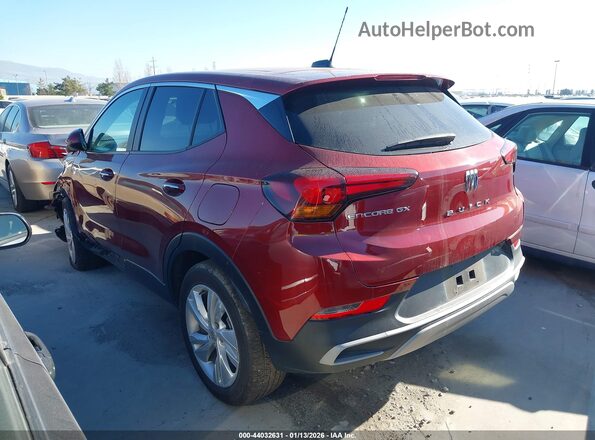 KL4AMBS28RB067959 2024 BUICK ENCORE Burgundy Trasero izquierdo