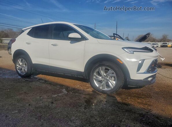 KL4AMBSL8SB213517 2025 BUICK ENCORE White წინა მარჯვენა