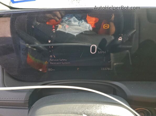 KL4AMBSL8SB213517 2025 BUICK ENCORE White ხელსაწყოთა პანელის ხედი