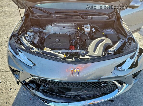 KL4AMDSL0SB145743 2025 BUICK ENCORE Gray ძრავის განყოფილების ხედი
