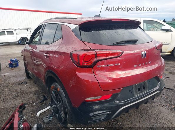 KL4AMDSL4RB200060 2024 BUICK ENCORE Burgundy Rear left