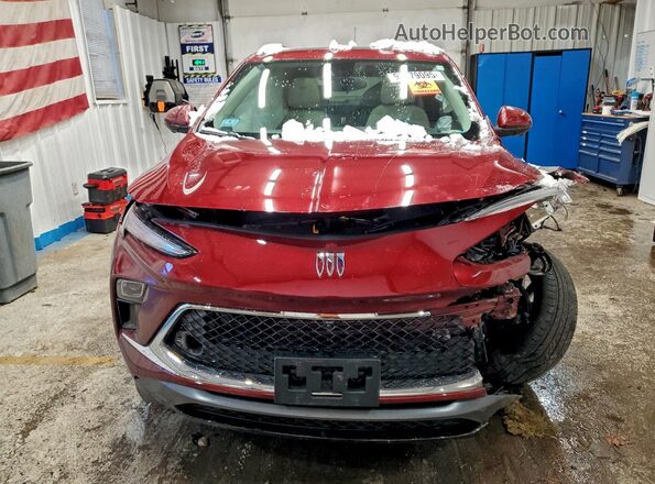 KL4AMESL1SB178837 2025 BUICK ENCORE Red Front view