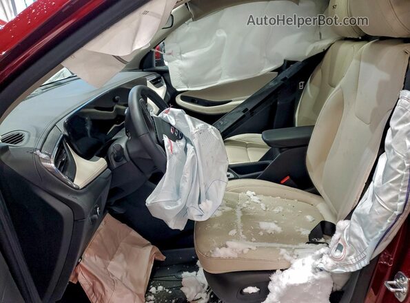 KL4AMESL1SB178837 2025 BUICK ENCORE Red Front interior view