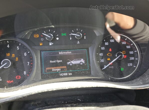 KL4CJ2SB4KB847092 2019 BUICK ENCORE Silver Instrument cluster view