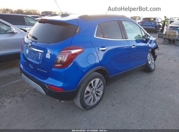 KL4CJASB2JB670132 2018 BUICK ENCORE Blue 
