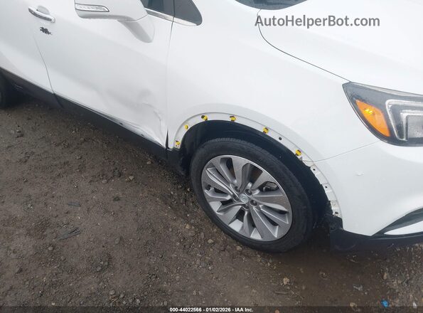 KL4CJASB2KB786044 2019 BUICK ENCORE White Vista frontal
