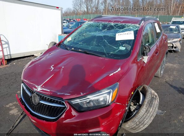 KL4CJASB3MB323901 2021 BUICK ENCORE Red 