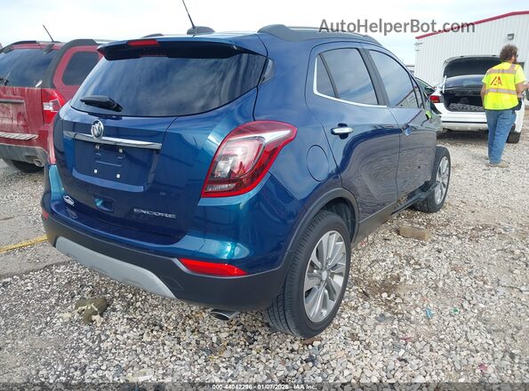KL4CJASB5KB733709 2019 BUICK ENCORE Blue Rear right