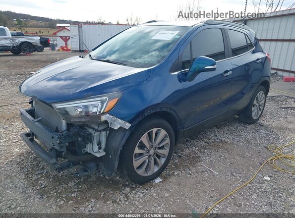 KL4CJASB5KB733709 2019 BUICK ENCORE Blue Front left