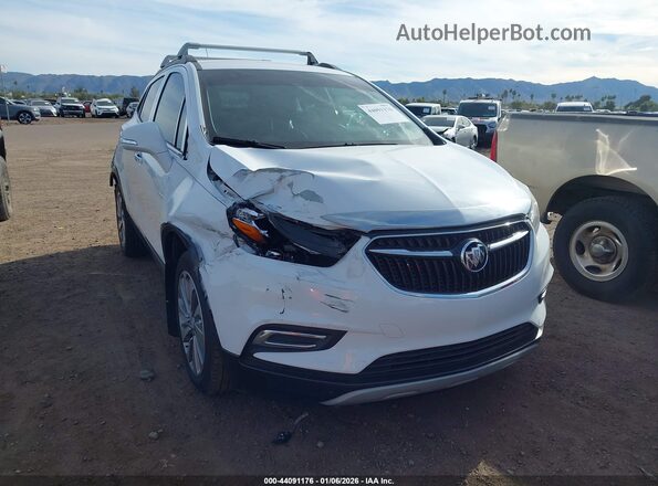 KL4CJASB6KB831812 2019 BUICK ENCORE White Front view