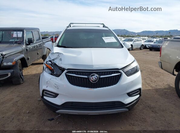KL4CJASB6KB831812 2019 BUICK ENCORE White Dashboard view