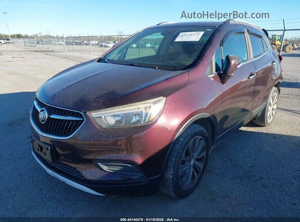 KL4CJASB8HB109797 2017 BUICK ENCORE Burgundy Przód lewy