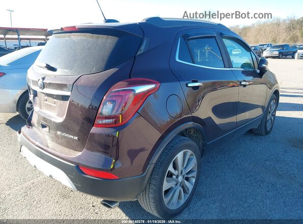 KL4CJASB8HB109797 2017 BUICK ENCORE Burgundy Tył prawy