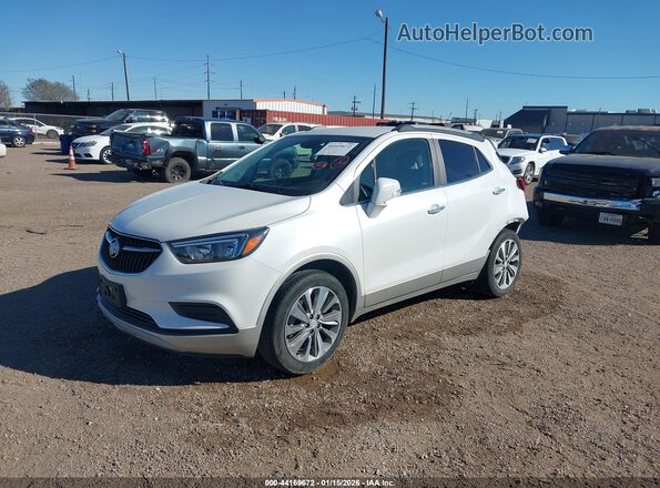 KL4CJASB8KB905327 2019 BUICK ENCORE White Przód lewy