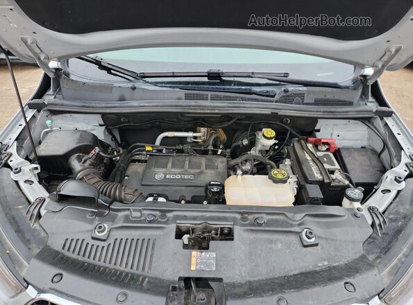 KL4CJASB9HB046547 2017 BUICK ENCORE Silver უკანა სალონის ხედი