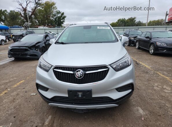 KL4CJASB9HB046547 2017 BUICK ENCORE Silver წინა ხედი