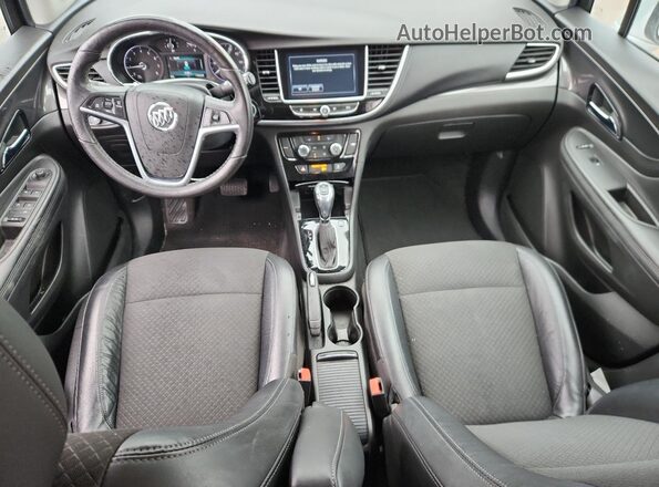 KL4CJASB9HB046547 2017 BUICK ENCORE Silver წინა პანელის ხედი