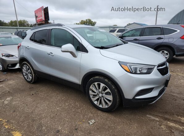 KL4CJASB9HB046547 2017 BUICK ENCORE Silver წინა მარჯვენა