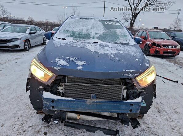 KL4CJESB7KB764063 2019 BUICK ENCORE Blue Front view