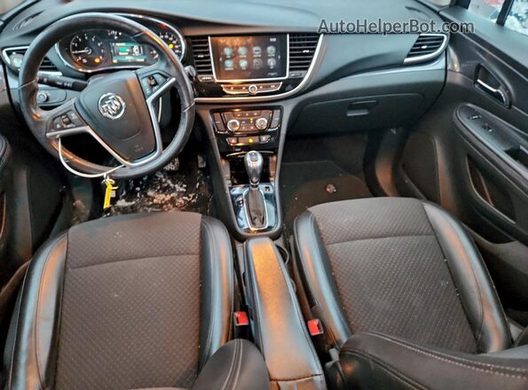 KL4CJESB7KB764063 2019 BUICK ENCORE Blue Dashboard view