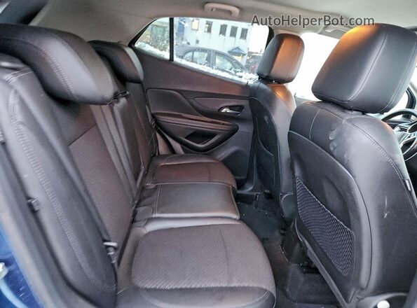 KL4CJESB7KB764063 2019 BUICK ENCORE Blue Rear seats view
